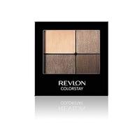 REVLON ColorStay 24 Hour Eyeshadow Quad, Addictive 500, Longwear | Longwear eyeshadow quad with velvety, blendable matte & shimmer shades. Crease & smudge proof. Up to 24hr wear.