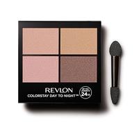 Revlon ColorStay 24 Hour Eyeshadow Quad with Dual-Ended Applicator Brush, Longwear, Intense Color Smooth Eye Makeup for Day & Night, Decadent (505) Unisex