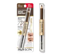Revlon ColorStay Brow Fantasy All In One Eyebrow Powder Pencil with Shaping Clear Gel Gel Infused with Panthenol Smudge-proof 16HR Visibly Full Br