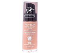 Revlon Colorstay Liquid Foundation Makeup for Combination/Oily Skin SPF 15, Longwear Medium-Full Coverage with Matte Finish, Golden Beige (300), 30 ml