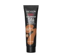 Revlon ColorStay Full Cover Longwear Matte Foundation, Heat & Sweat Resistant Lightweight Face Makeup, Caramel (425), 30ml