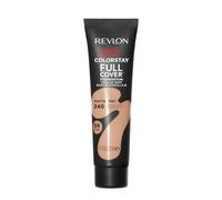 Revlon ColorStay Full Cover Longwear Matte Foundation, Heat & Sweat Resistant Lightweight Face Makeup, Medium Beige (240), 30ml