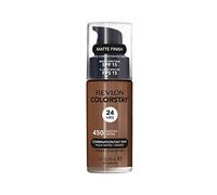 Revlon Colorstay Liquid Foundation Makeup Combination/Oily Skin SPF 15, Longwear Medium-Full Coverage With Matte Finish, Mocha (450), 30 Ml