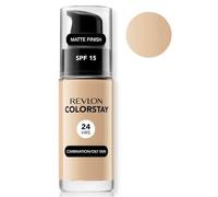 Revlon Colorstay Liquid Foundation Makeup Combination & Oily Skin SPF15, Medium To Full Coverage (30ml) Matte Finish, Sand Beige (180) Unisex