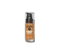Revlon Colorstay Liquid Foundation Makeup for Combination/Oily Skin SPF 15, Longwear Medium-Full Coverage with Matte Finish, Toast (370), 30 ml