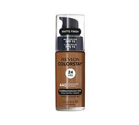 Revlon Colorstay Liquid Foundation Makeup for Combination/Oily Skin SPF 15, Longwear Medium-Full Coverage with Matte Finish, Mahogany (440), 30 ml