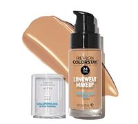 Revlon ColorStay Liquid Foundation Makeup Normal/Dry Skin SPF 20, Longwear With Medium-Full Coverage & Natural Finish, Oil Free, (220), 30ml