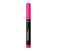 Revlon ColorStay Matte Lite Crayon - Mile High | Matte lipstick crayon with built-in sharpener. Smudge-proof, water-resistant, non-drying color. 30% lighter feel.