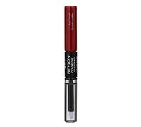 Revlon Colorstay Overtime Lipcolour, Dual Ended Longwearing Liquid Lipstick with Clear Lip Gloss, with Vitamin E in Pink, Stay Currant (280)