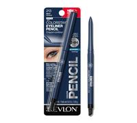 REVLON ColorStay Pencil Waterproof Eyeliner Smudge-Proof Eye Makeup with Built-In Sharpener 213 Navy 0.01 oz