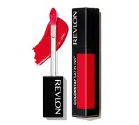 Revlon Colorstay Satin Ink Long Lasting Lipstick up to 16H with Moisturising Formula with Cassis Seed Oil, Black and Vitamin E - Colour 015 FIRE & ICE