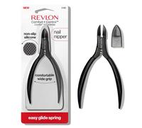 Revlon Comfort and Control Nail Nipper, Easy to Use Trimmer for Manicures, 1 Count