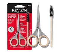 Revlon Designer Series Brow Set, Trimming and Shaping Eyebrow Kit with Brow Scissor and Spoolie Brush, Easy to Use at Home or on The Go
