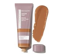 Revlon Illuminance Serum Skin Tint, Lightweight, Hydrating, Natural-Finish Foundation with Buildable Coverage, Hyaluronic Acid & SPF 15 for Radiant, Dewy Skin, Warm Caramel