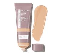 Revlon Illuminance Serum Skin Tint, Lightweight, Hydrating, Natural-Finish Foundation with Buildable Coverage, Hyaluronic Acid & SPF 15 for Radiant, Dewy Skin, Buff Beige