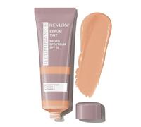 Revlon Illuminance Serum Skin Tint, Lightweight, Hydrating, Natural-Finish Foundation with Buildable Coverage, Hyaluronic Acid & SPF 15 for Radiant, Dewy Skin, Light Tan