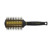 Revlon Ionic Ceramic Smooth Waves Large Round Barrel Blow Dry Hair Brush Nano Anti Bacterial Technology