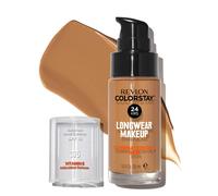 Revlon Liquid Foundation ColorStay Face Makeup for Combination & Oily Skin SPF 15 Medium-Full Coverage with Matte Finish Toffee (375) 1.0 oz