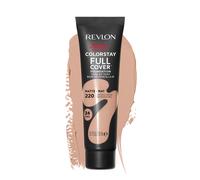 Revlon ColorStay Full Cover Longwear Matte Foundation, Heat & Sweat Resistant Lightweight Face Makeup, Natural Beige (220), 30ml