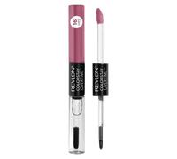 Revlon Liquid Lipstick with Clear Lip Gloss ColorStay Face Makeup Overtime Lipcolor Dual Ended with Vitamin E in Pink Keep Blushing (080) 0.