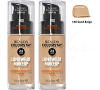 Revlon ColorStay Make-Up Foundation for Combination/Oily Skin (Various Shades) - Sand Beige