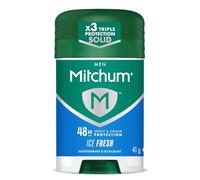 Revlon Mitchum Men Triple Odor Defense 48HR Protection Stick Deodorant & Anti-Perspirant, Ice Fresh, 41 g