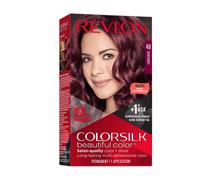 Revlon New ColorSilk Beautiful Permanent Hair Color, No Mess Formula, 48 Burgundy, 1 Pack