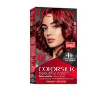 Revlon New ColorSilk Beautiful Permanent Hair Color, No Mess Formula, 66 Cherry Red, 1 Pack