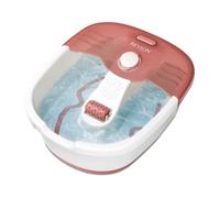 Revlon Pediprep Foot Spa, Gentle Bubbling Foot Massager, with 9 Accessories, Removable Attachments, Anti-Splash Guard