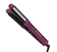 REVLON Perfect Match Flat Iron Straightens, Creates Curls and Waves | Hair Straightener with Ceramic Plates Reduce Damage and Restore Natural Moisture