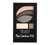 Revlon PhotoReady Eye Contour Kit Eyeshadow Palette with 5 Wet/Dry Shades & Double-Ended Brush Applicator Metropolitan (501) 0.1 oz Powder