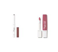 Revlon PhotoReady Instant Blur Lip Liner (Lazy) & Instant Plump Lip Serum (Lip Floaties) Duo - Blurring liner for fuller, smoother lips, soft-focus matte finish + Fire & Ice Complex™ plumper