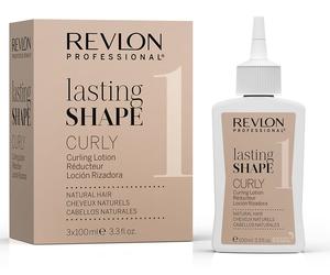 Revlon Professional Lasting Shape Curly Lotion Natural Hair perm for natural hair 3 x 100 ml