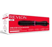 Revlon Round Brush Dryer & Styler Hair Styler Booster-Ionic & Ceramic - Black