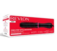 Revlon Round Brush Dryer & Styler Hair Styler Booster-Ionic & Ceramic - Black