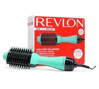 Revlon Salon One-Step Hair Dryer Volumiser Brush Oval Design Tangle-Free - Teal