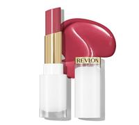 REVLON Super Lustrous Glass Shine Balm Hydrating Tinted Lipstick Sheer Glossy Shiny Finish 005 Glossed Up Rose 0.11 oz