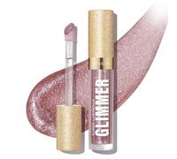 Revlon Super Lustrous Glimmer Gloss - Hydrating & Plumping Lip Gloss with Plant-Based Glitter, 3D Shimmer, 39% Hydration Boost & Oversized Applicator, Lavender Lust