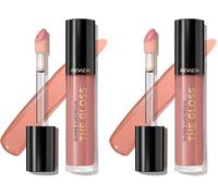 Revlon Super Lustrous Lip Gloss, High Impact Lipcolor with Moisturizing Creamy Formula, Infused with Agave, Moringa Oil, & Cupuacu Butter, Super Natural (215) (Pack of 2)