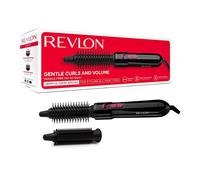 Revlon Tangle Free Hot Air Styler Brush 250W Curl Dryer 19mm & 25mm - Black