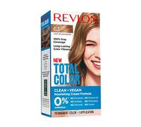 Revlon Total Color Permanent Hair Dye Clean & Vegan No. 63 Light Golden Brown 1 Unit