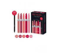 Revlon Ultra HD Gel Lip Colors Collection of 5 Desert, Pink, Coral, Rh