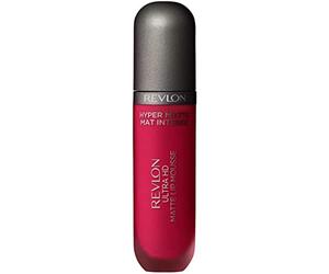 REVLON Ultra HD Lip Mousse Hyper Matte Longwearing Creamy Liquid Lipstick in Pink 100 Degrees (805) 0.2 oz