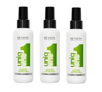 Revlon UniqOne All In One Hair Treatment Green Tea 150ml Pack of 3