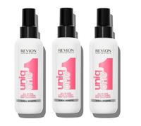 Revlon UniqOne All In One Hair Treatment Lotus Flower 150ml Pack of 3