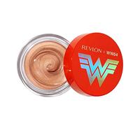 Revlon x WW84 Wonder Woman Liquid Armor Glow Pot, Glossy Eye and Face Jelly Highlighter, in Champagne, 001 Golden Lasso