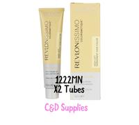 Revlonissimo HIGH LIFT INTENSE BLONDE 60ML -1222MN IRIDESCENT X2 TUBES-Hair Colo