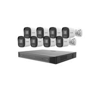 REVO America Ultra 16 Ch. 2TB HDD IP NVR Video Surveillance System, 8 x 4MP IP Bullet Cameras - Remote Access via Smart Phone, Tablet, PC & MAC, black (nvr) & cameras (white) (RU162ABNDL-1)