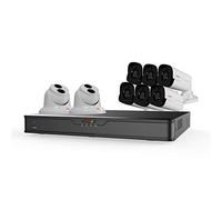 REVO America Ultra 16 Ch. 4TB HDD IP NVR Video Surveillance System, 6 x 4MP IP Bullet & 2 x 4MP IP Turret Cameras - Remote Access via Smart Phone, Tablet, PC & MAC