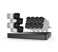 REVO America Ultra 16Ch. 3TB HDD 4K IP NVR Surveillance System - Fixed Lens 12 x 1080p IP Bullet Cameras - Remote Access via Smart Phone, Tablet, PC & MAC